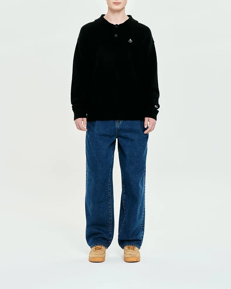 KIRSH  |[ KIRSH ]★MONO CHERRY MEN COLLAR KNIT