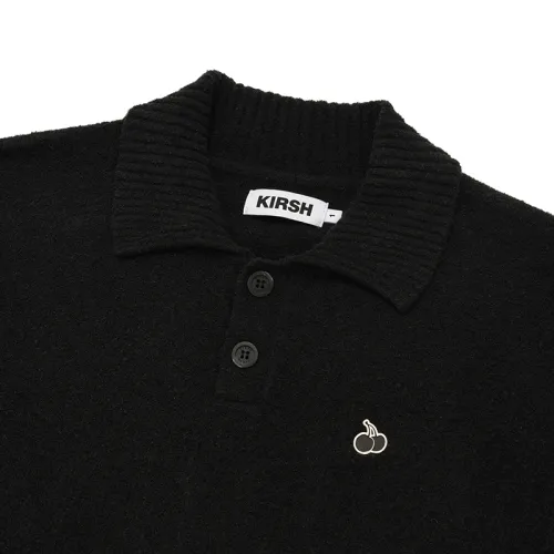 KIRSH  |[ KIRSH ]★MONO CHERRY MEN COLLAR KNIT