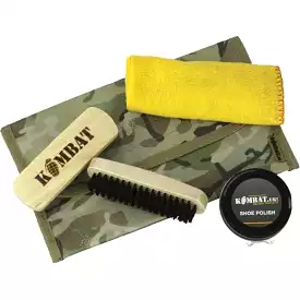 Kombat UK Boot Care Kit with Black Polish