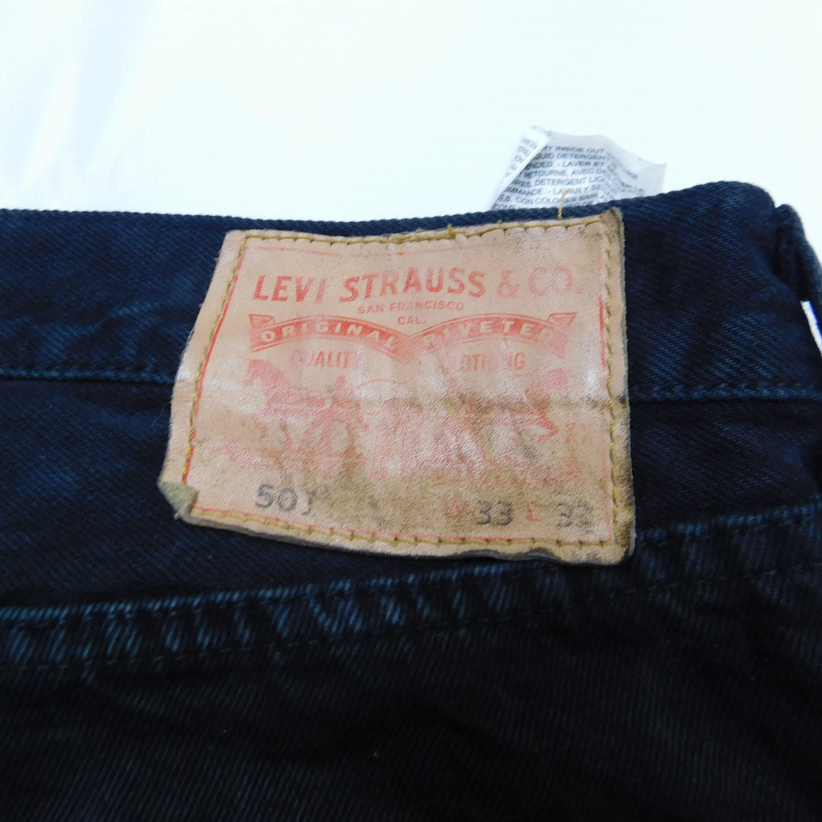 Levi's 501 Black Jeans