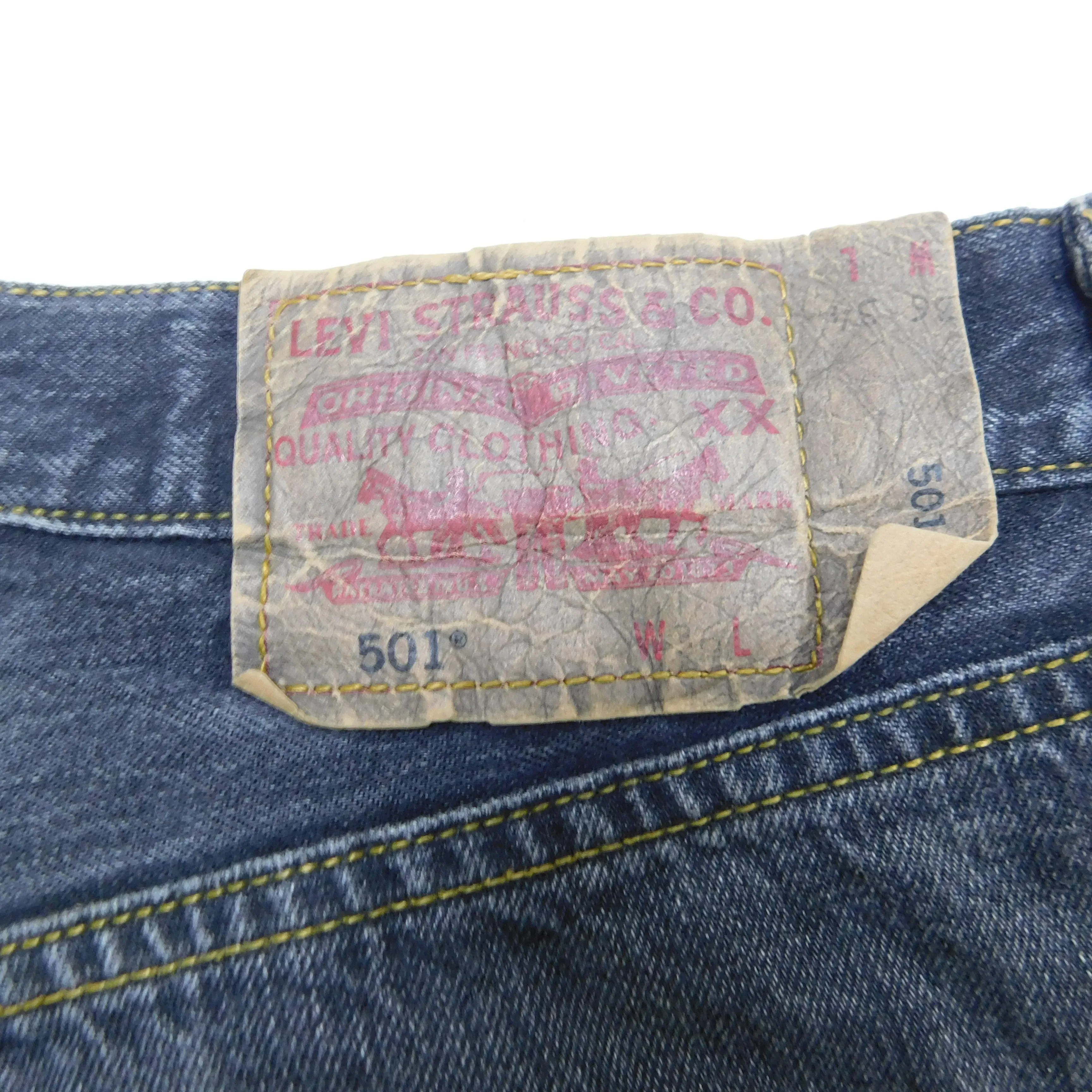 Levi's 501 Grey Jeans