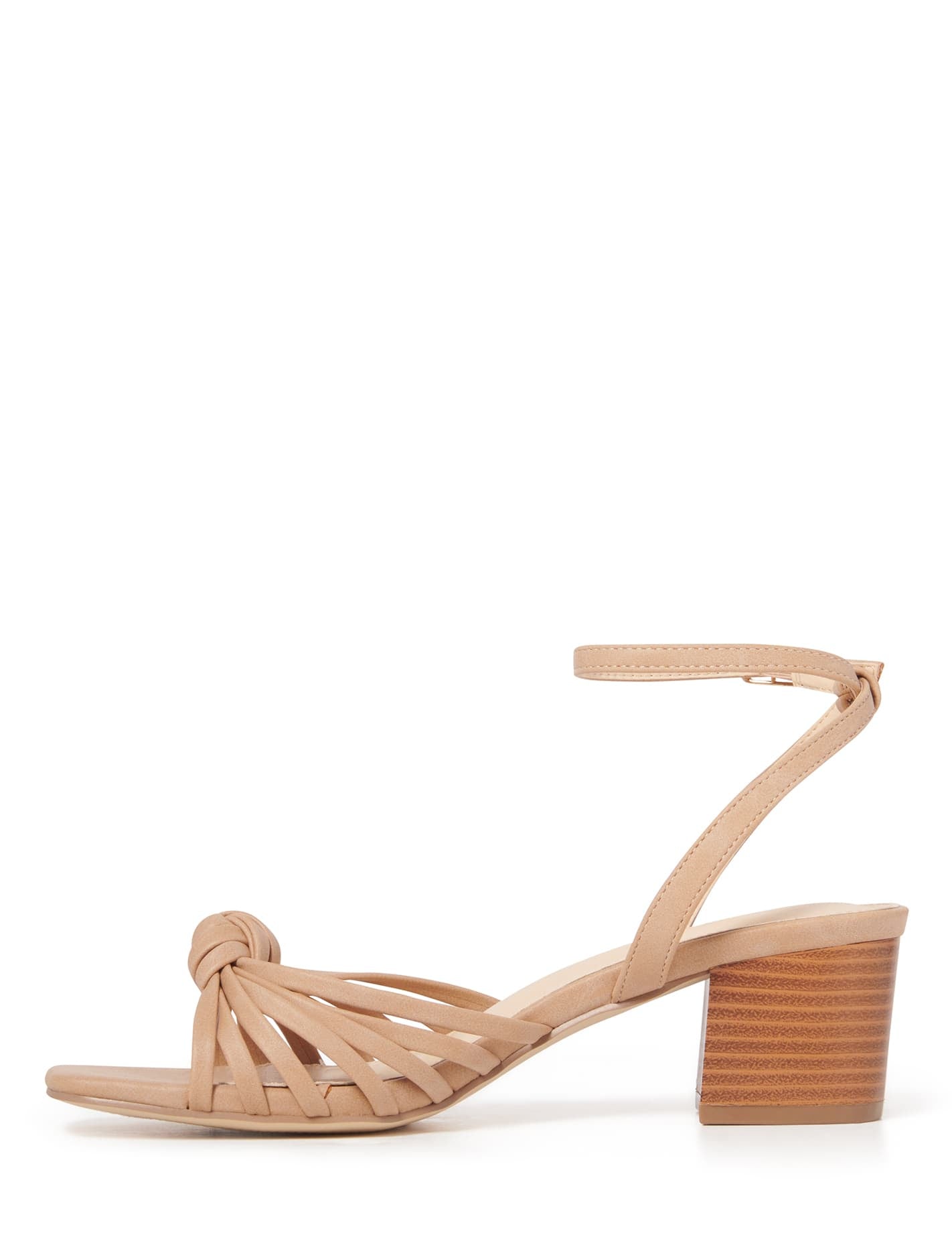 Liliah Mid Block Strappy Heel