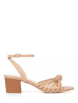 Liliah Mid Block Strappy Heel