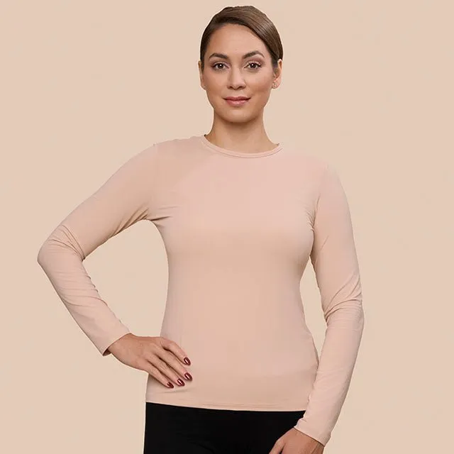 Long Sleeve Crew Neck Layering Top