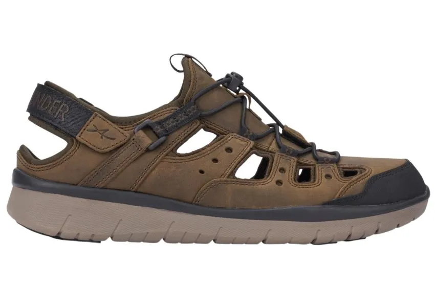 Marron Praline Nubuck Sports Sandal / Sneaker