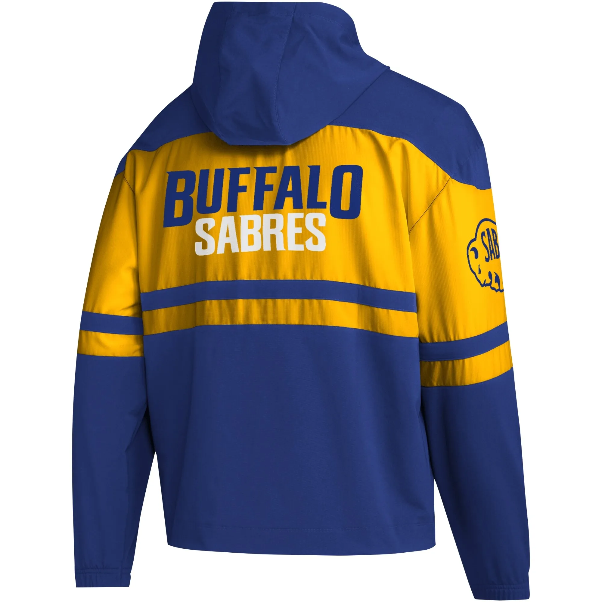 Men's Buffalo Sabres  adidas Royal Full-Zip Hoodie