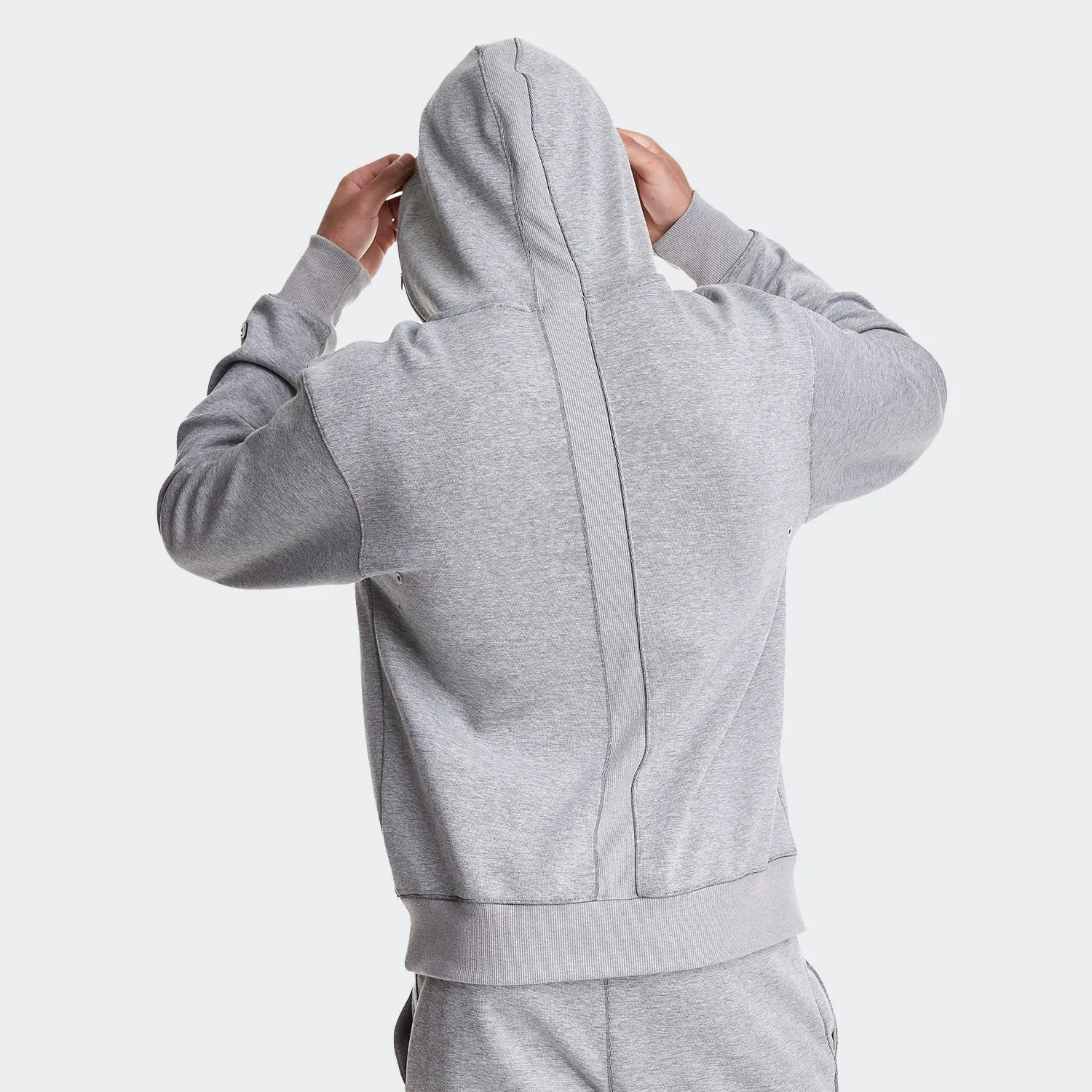 Men's Champion Life Tech Weave Hoodie Oxford Grey