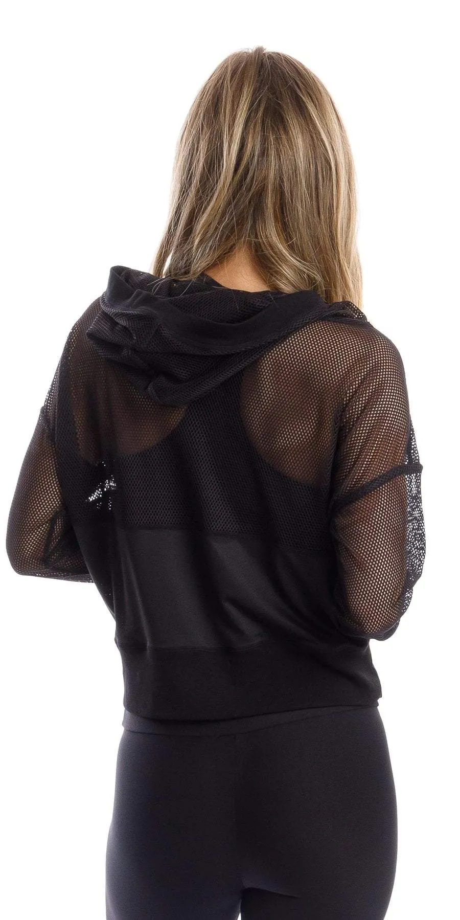 Midnight Meshed Hoody