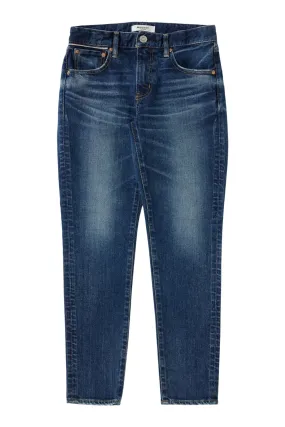 Moussy Denim Douglass Skinny in Dark Blue