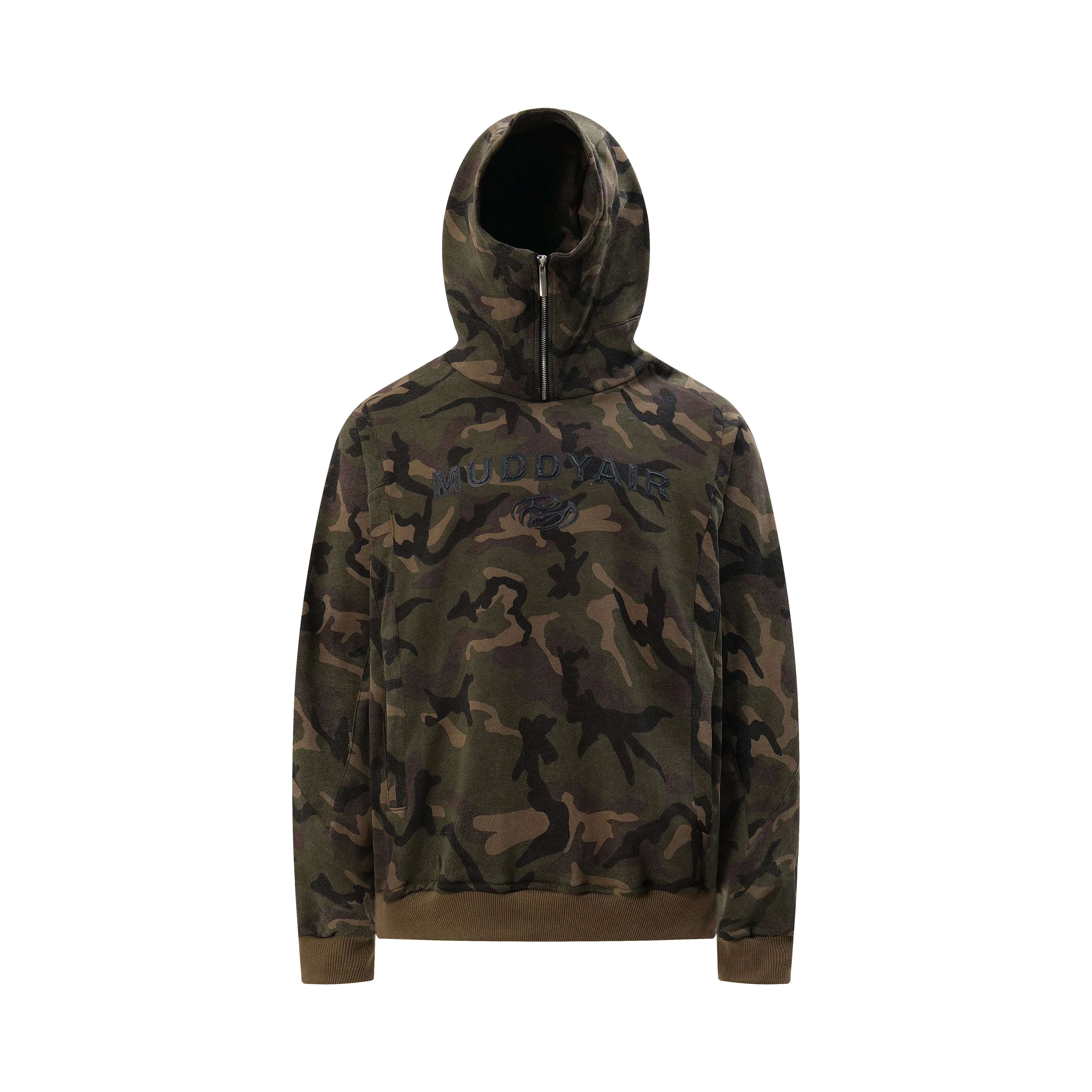 MuddyAir | Camo Statement Graphic Hoodie