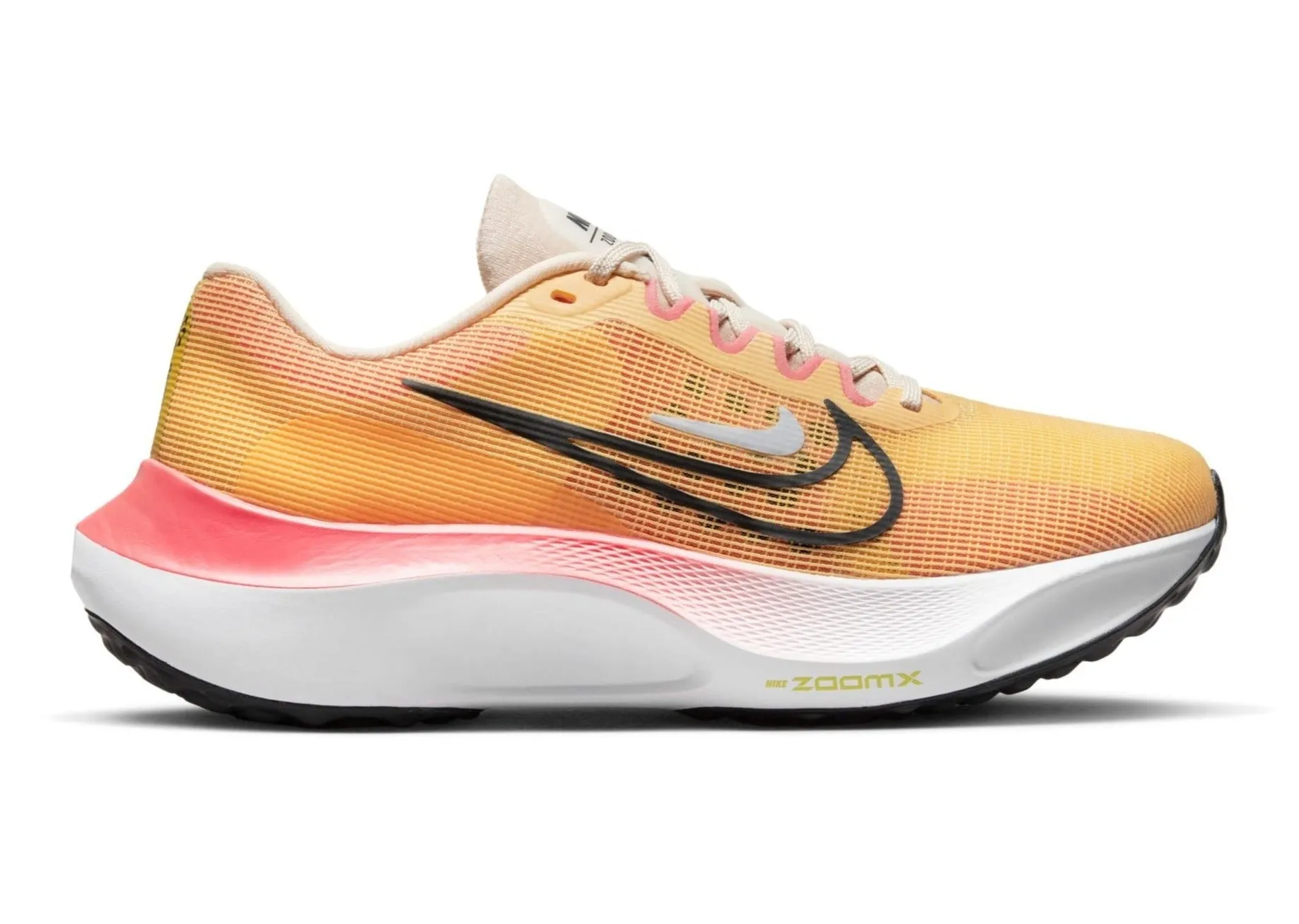 Nike Zoom Fly 5 (B Width)- Topaz Gold/Sea Coral (Womens)