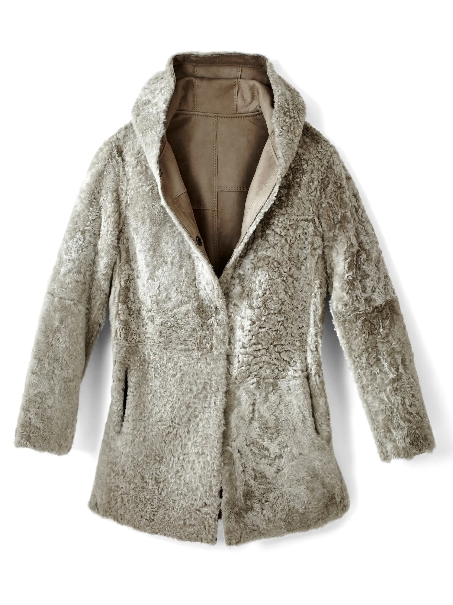 Olivera Reversible Shearling Coat