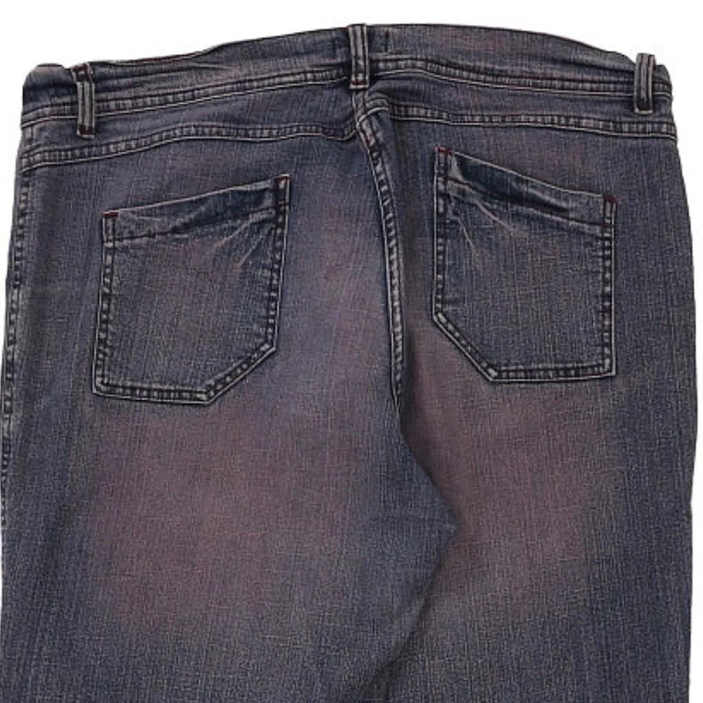 Oltre Jeans - 37W UK 18 Purple Cotton