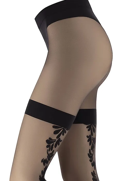 Oroblu Flower Back 20 Tights ()