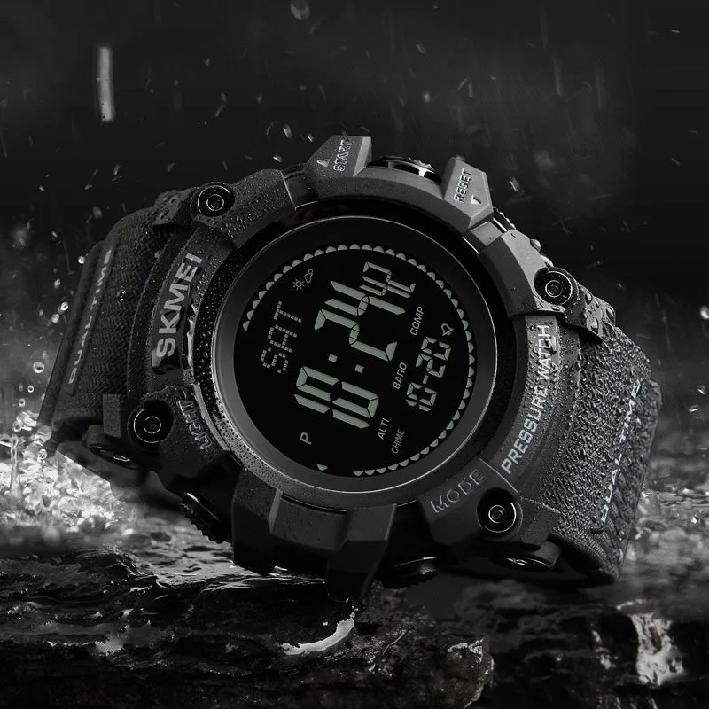 Outdoor Sports Calendar Compass Watch