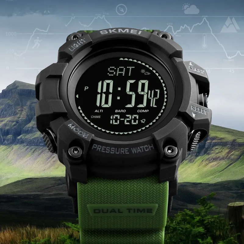 Outdoor Sports Calendar Compass Watch