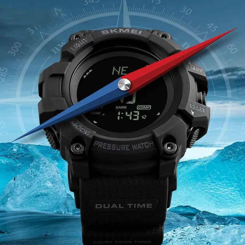 Outdoor Sports Calendar Compass Watch