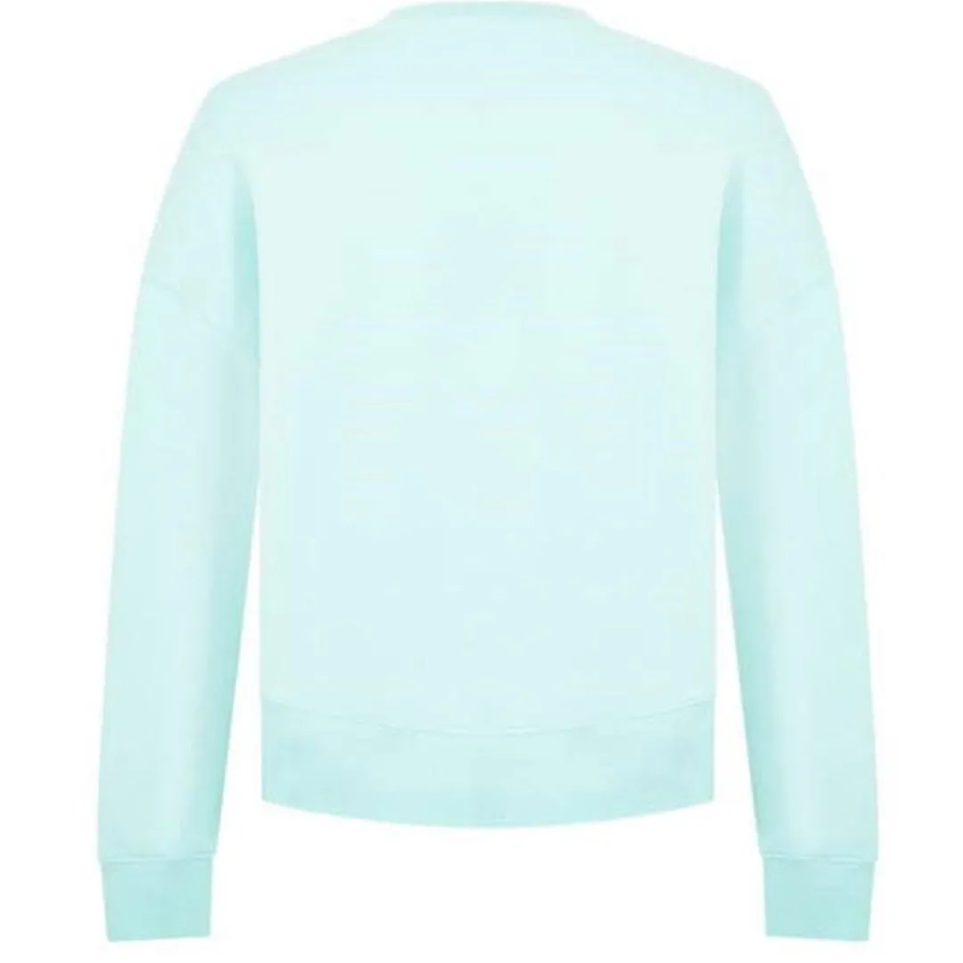 Palm Angels Kill The Shark Logo Light Blue Sweater