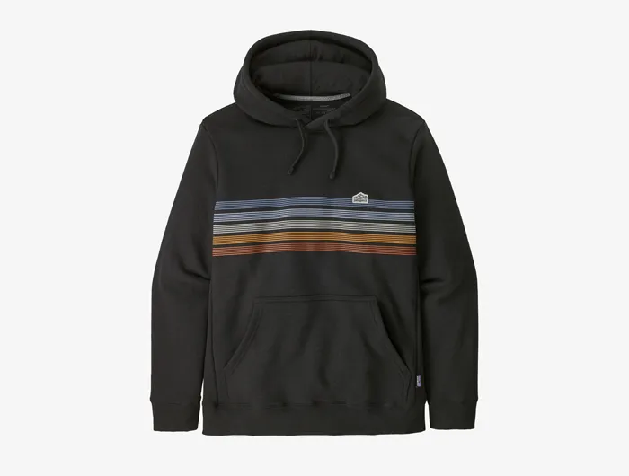 Patagonia Men's Line Logo Ridge Stripe Uprisal Hoody