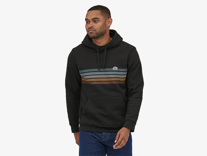 Patagonia Men's Line Logo Ridge Stripe Uprisal Hoody