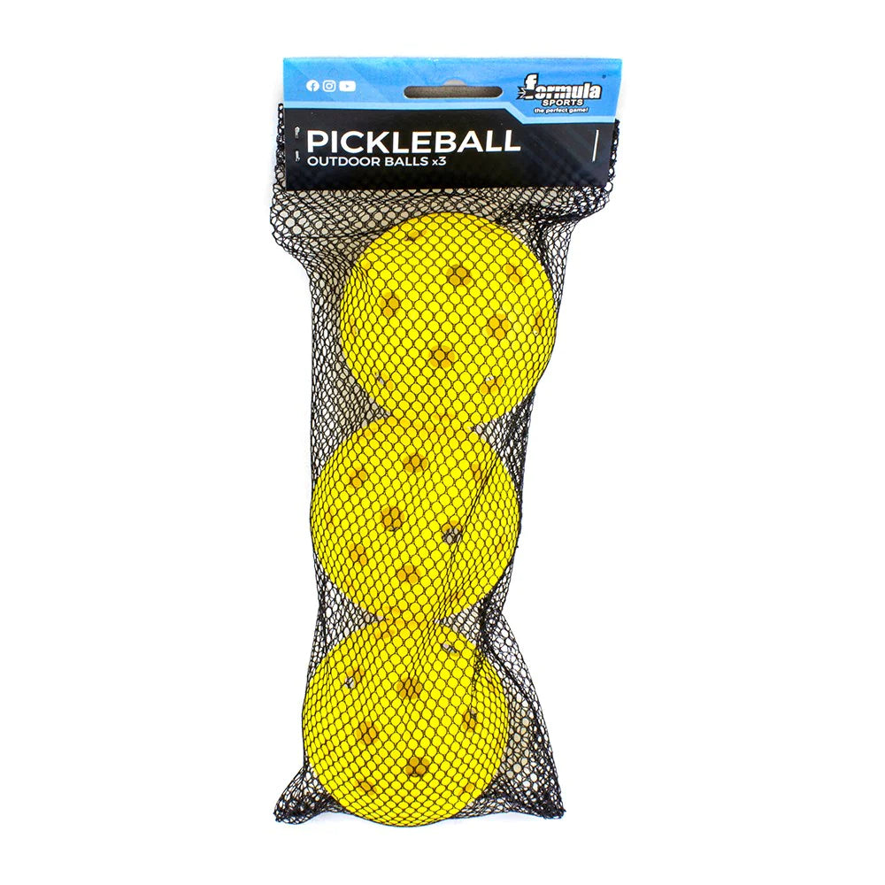 PICKLEBALL OUTDOOR BALLS X 3