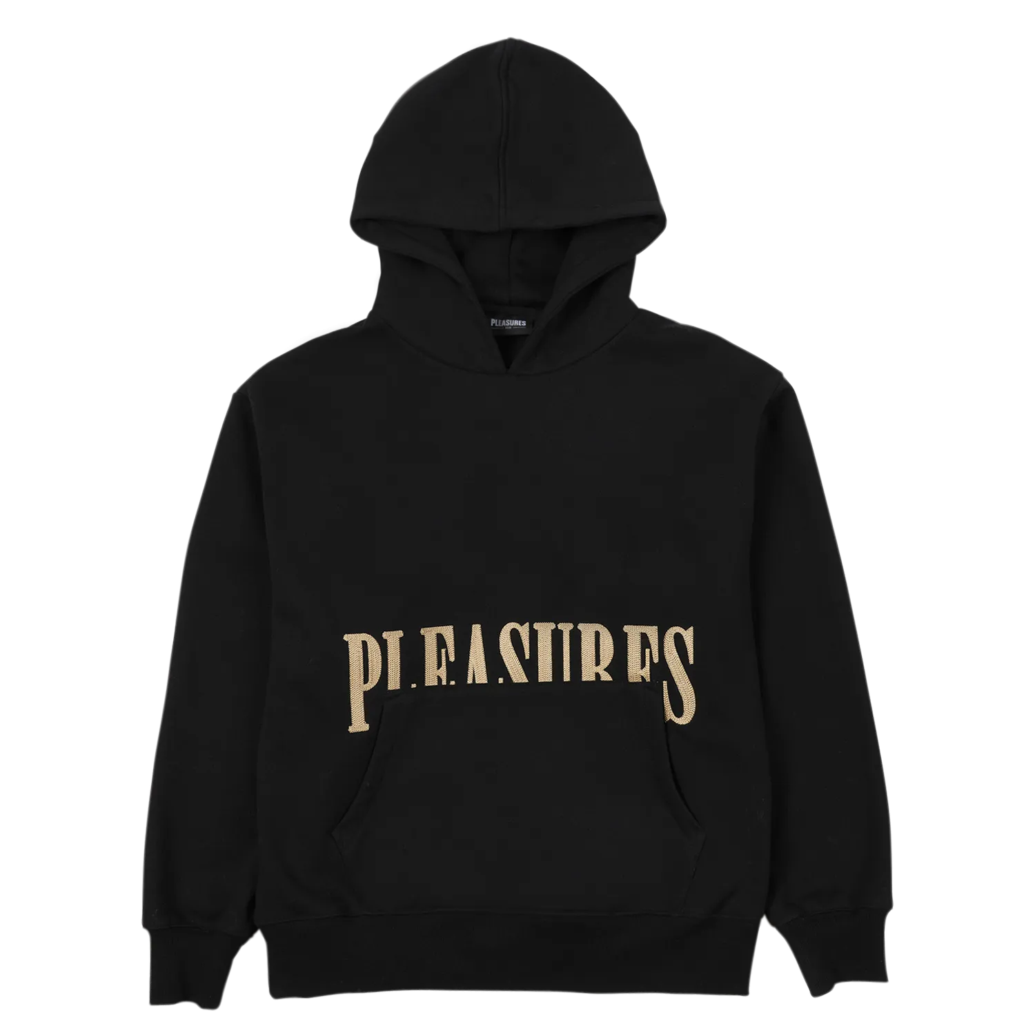 Pleasures Black Latex Hoodie 'Black'