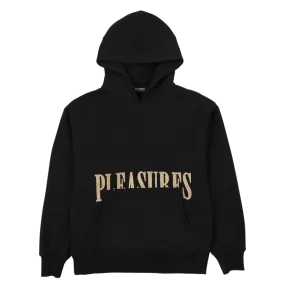 Pleasures Black Latex Hoodie 'Black'