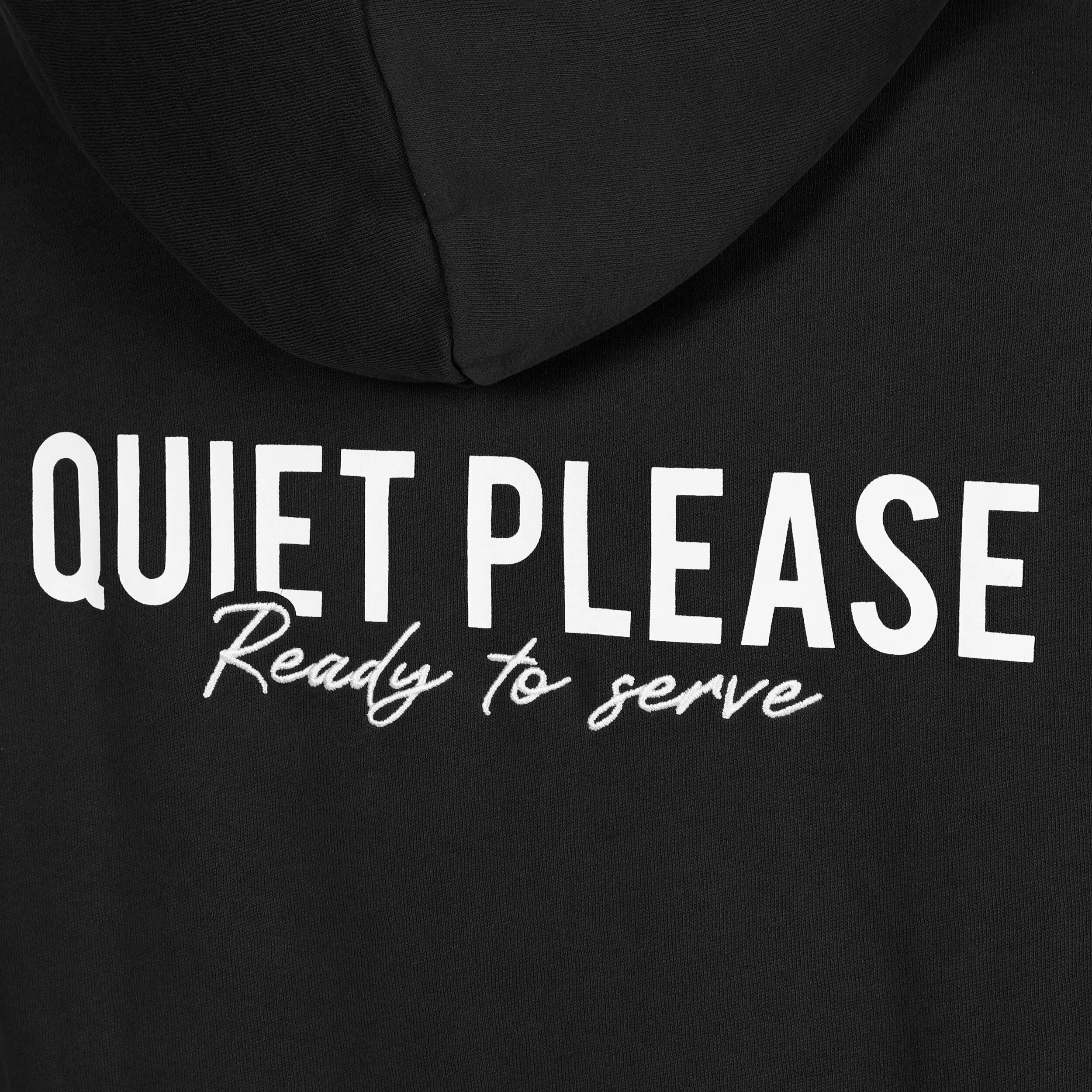 Quiet Please Ready To Serve Hoody Men