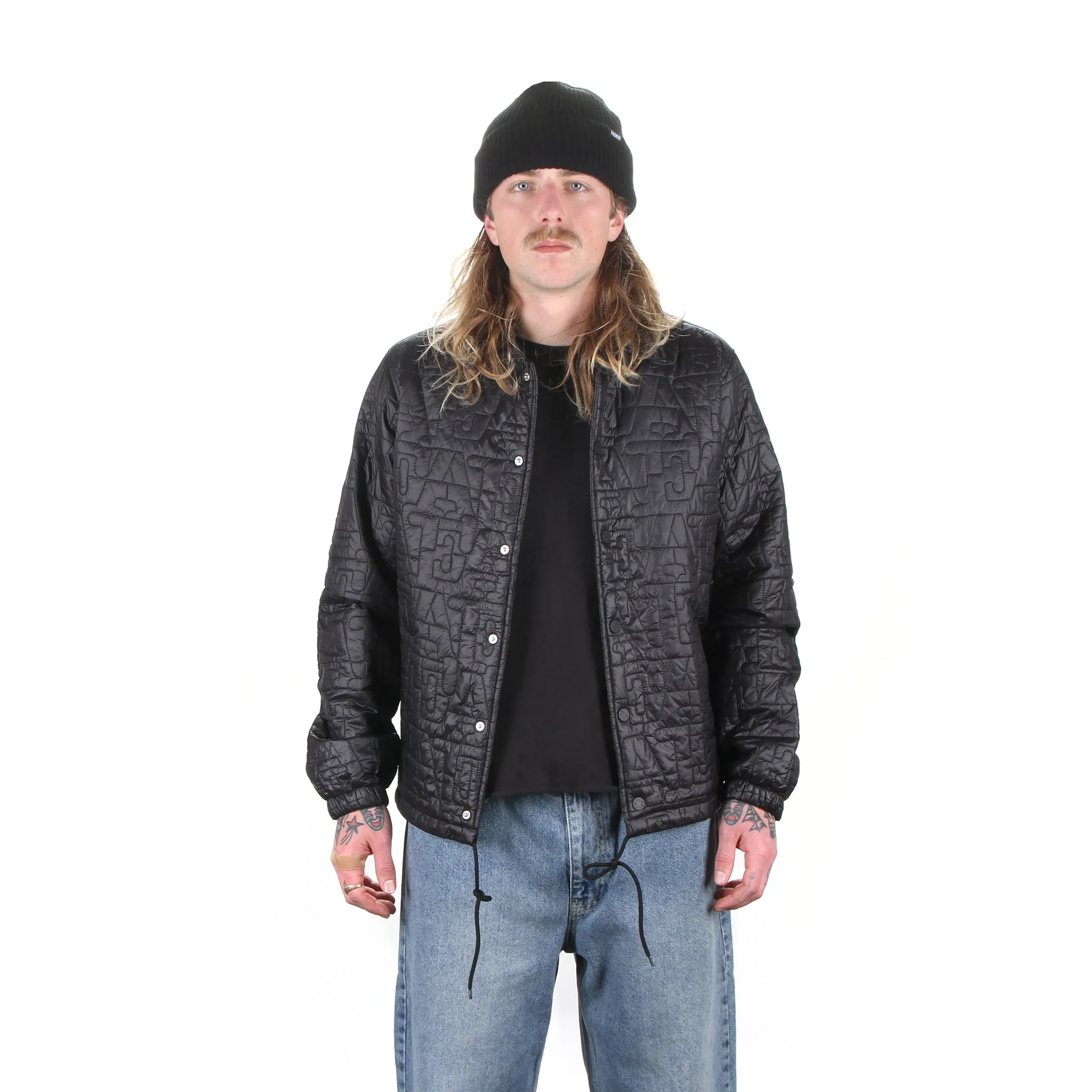 Quilted Coaches Jacket