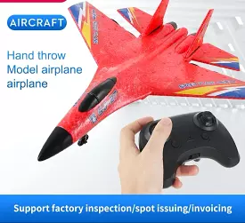 RC Aircraft SU27 Plane 2.4G Radio Control Glider Remote Controlled Fighter Plane