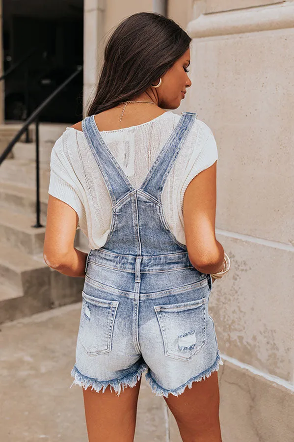 Risen The Zoe Distressed Overalls