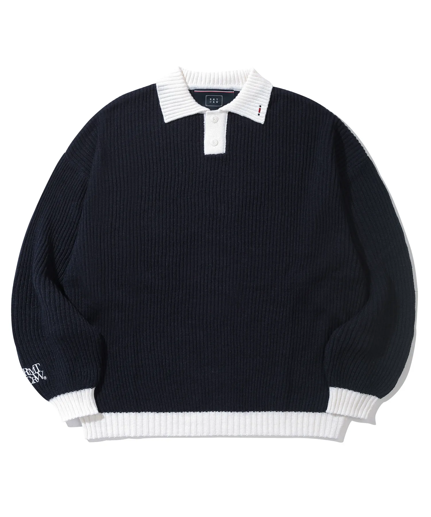 ROMANTIC CROWN  |[ROMANTIC CROWN]★RMTC CLUB RELAX POLO KNIT