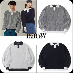 ROMANTIC CROWN  |[ROMANTIC CROWN]★RMTC CLUB RELAX POLO KNIT