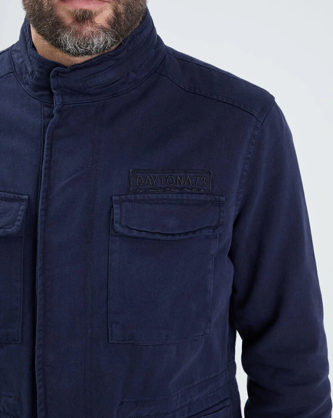 Saharan jacket men's fabrics navy daytona \day 65\