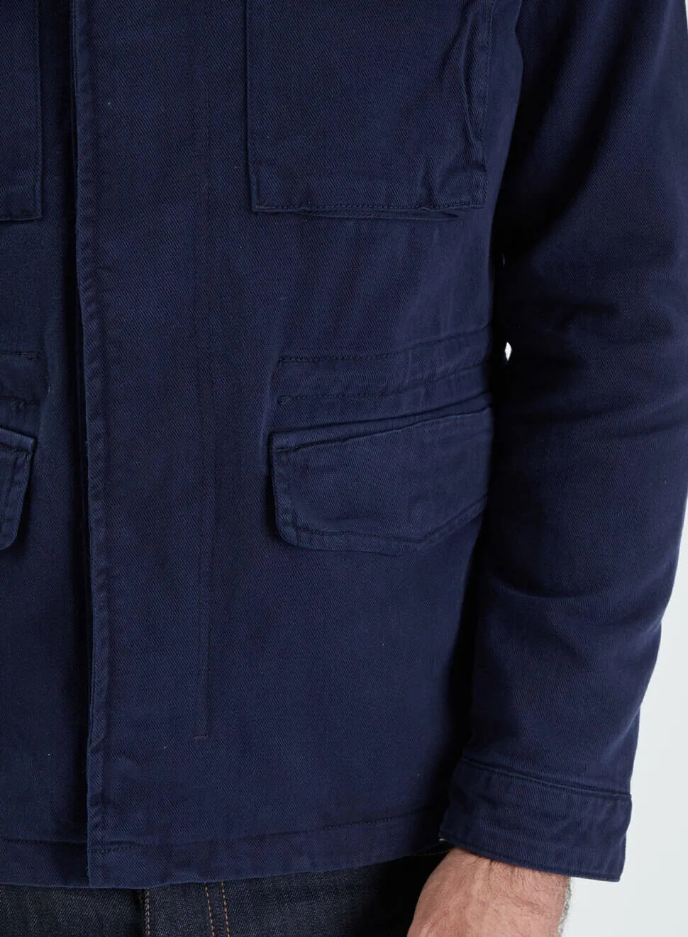 Saharan jacket men's fabrics navy daytona \day 65\