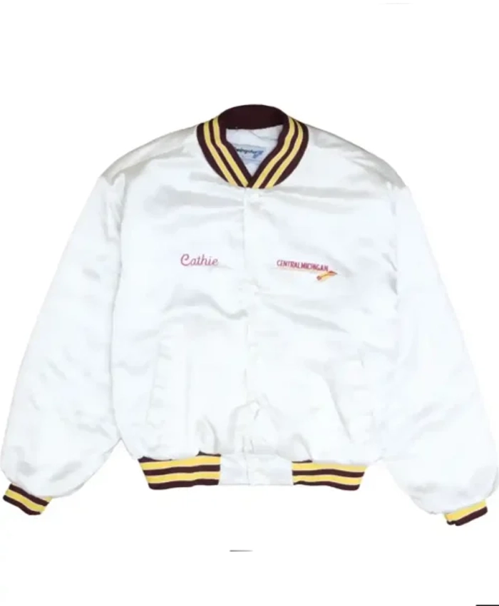 Satin Vintage Varsity Jacket - William Jacket