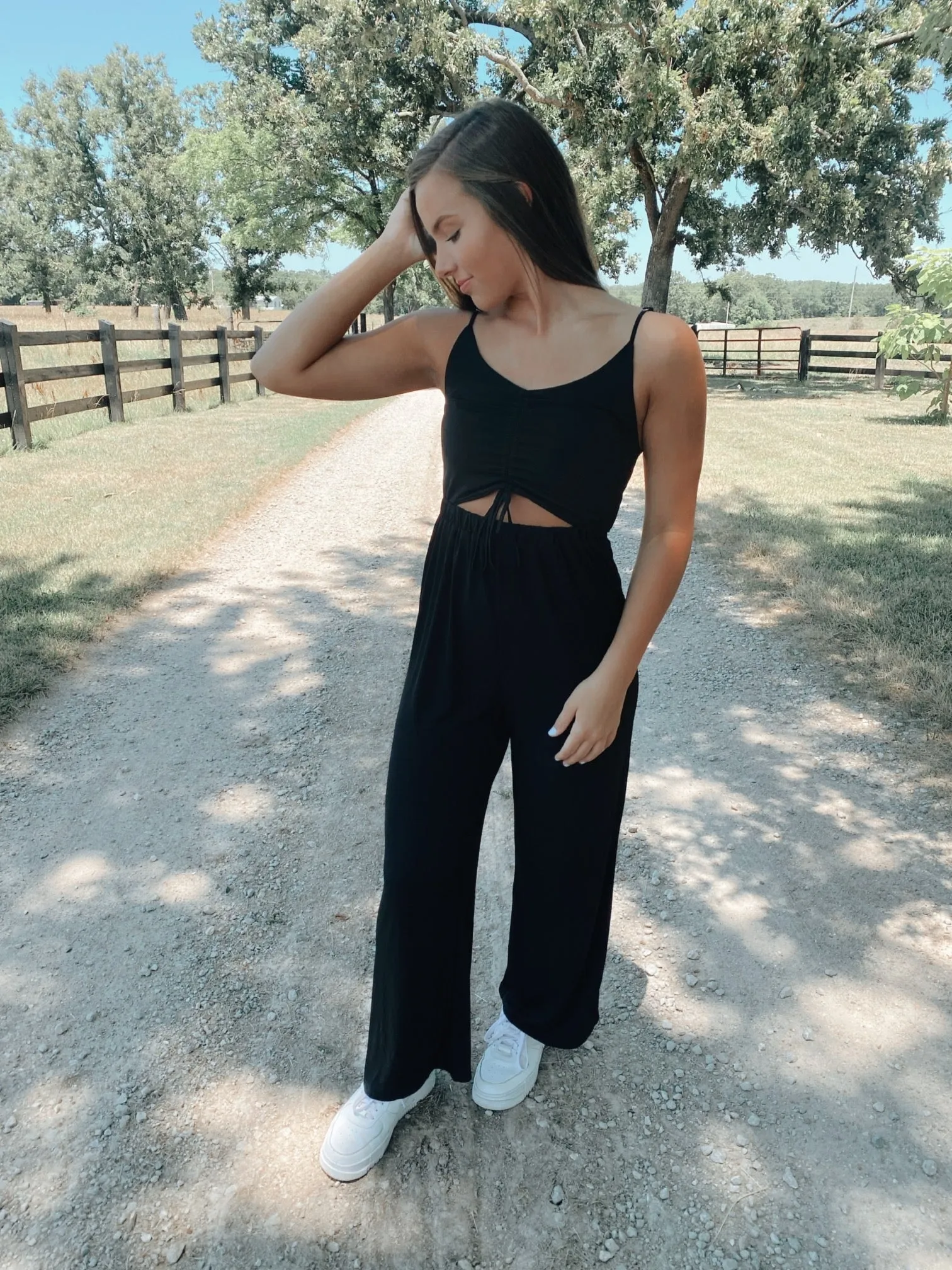 Show Stopper Black Jumpsuit