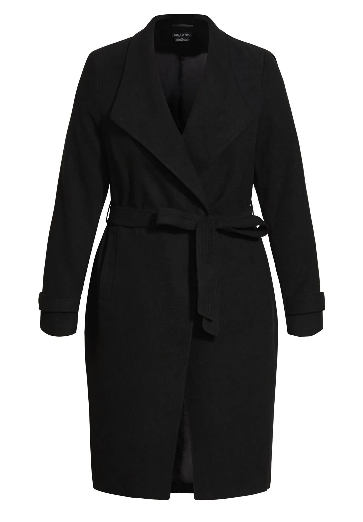 So Sleek Coat - black