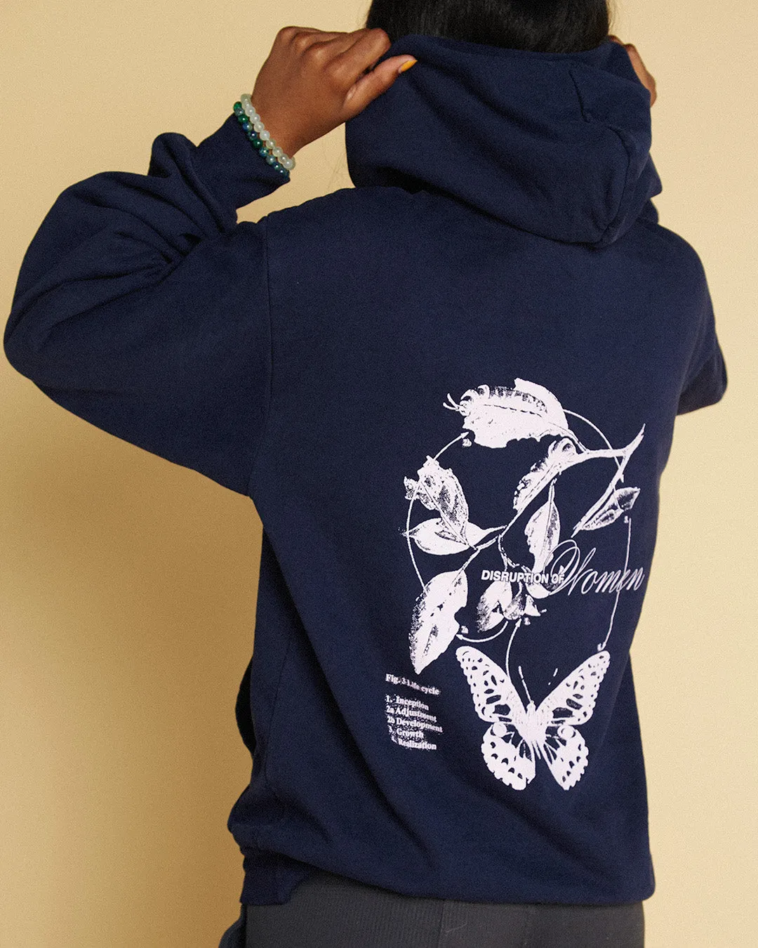 Sole Classics Disruption of Women Hoodie 'Navy'