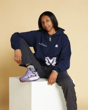 Sole Classics Disruption of Women Hoodie 'Navy'