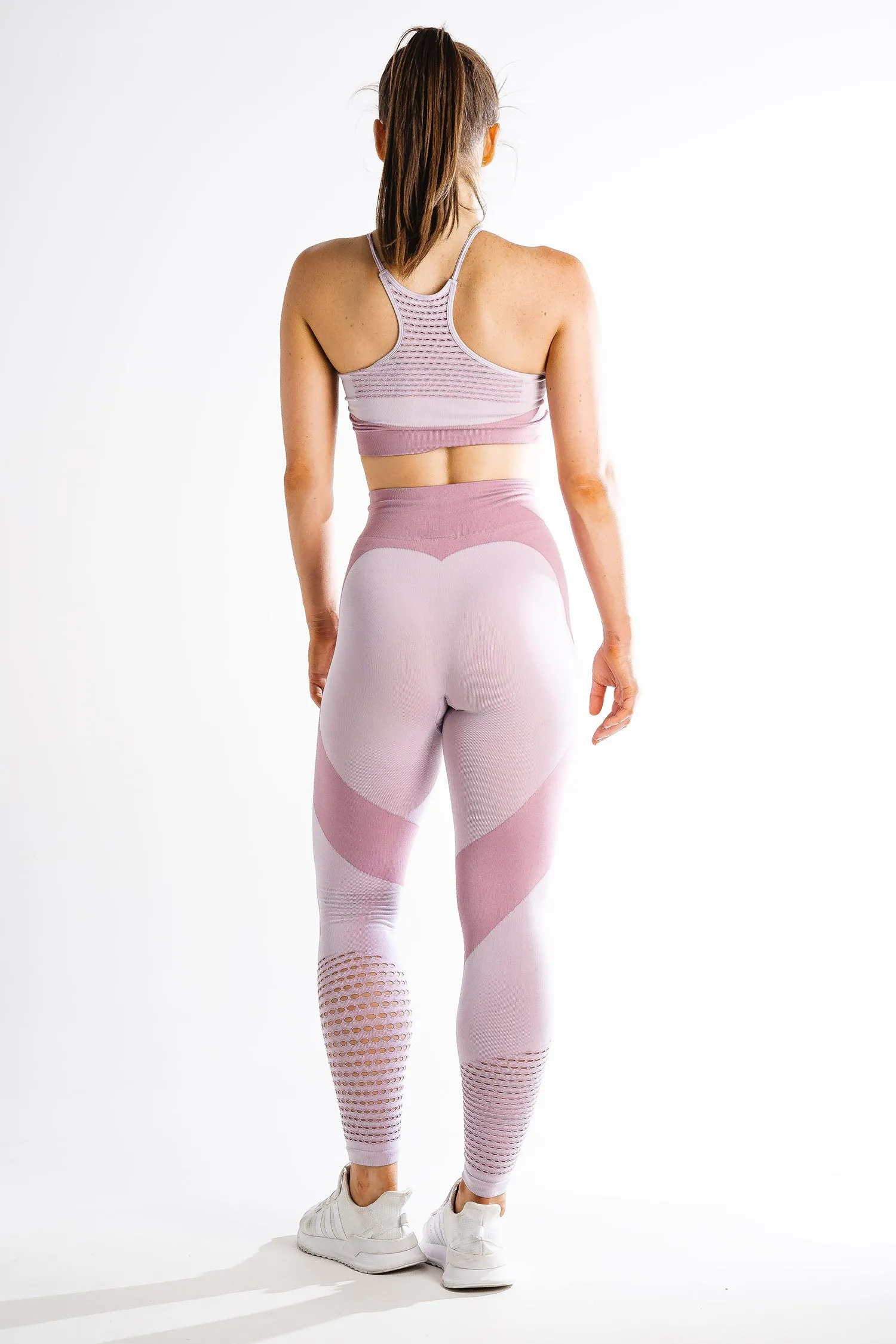 Sparta Laconic Seamless Leggings - Shadow Rose