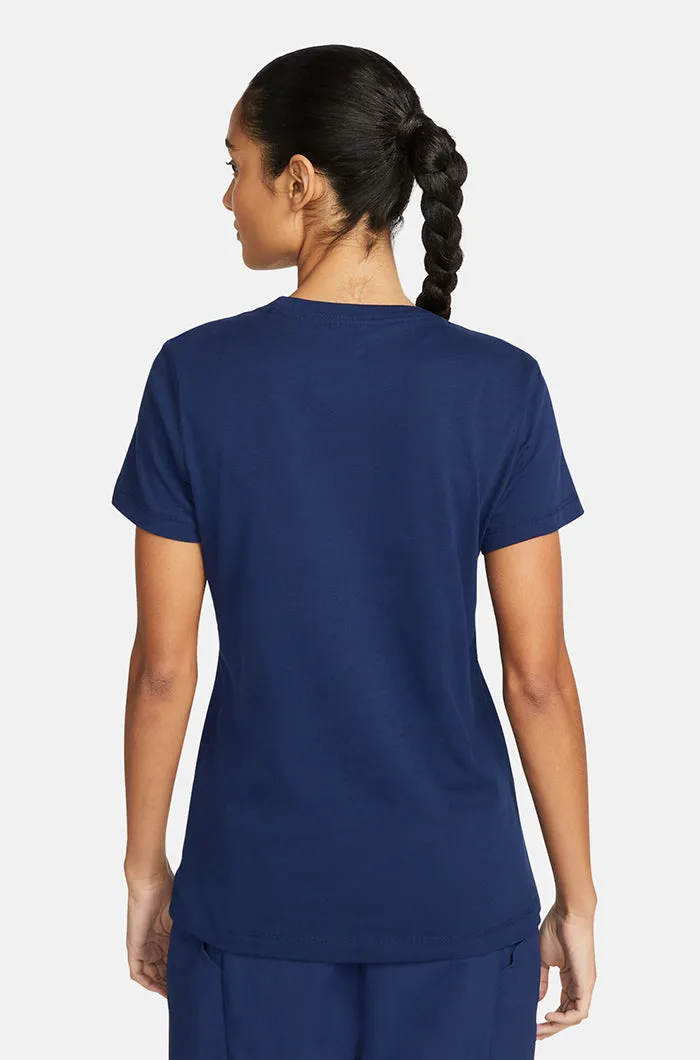 T-shirt navy blue Bara Nike  – Women's