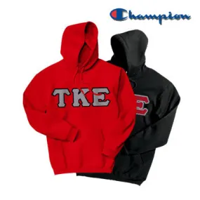 Tau Kappa Epsilon Champion Powerblend Hoodie, 2-Pack Bundle Deal - Champion S700 - TWILL