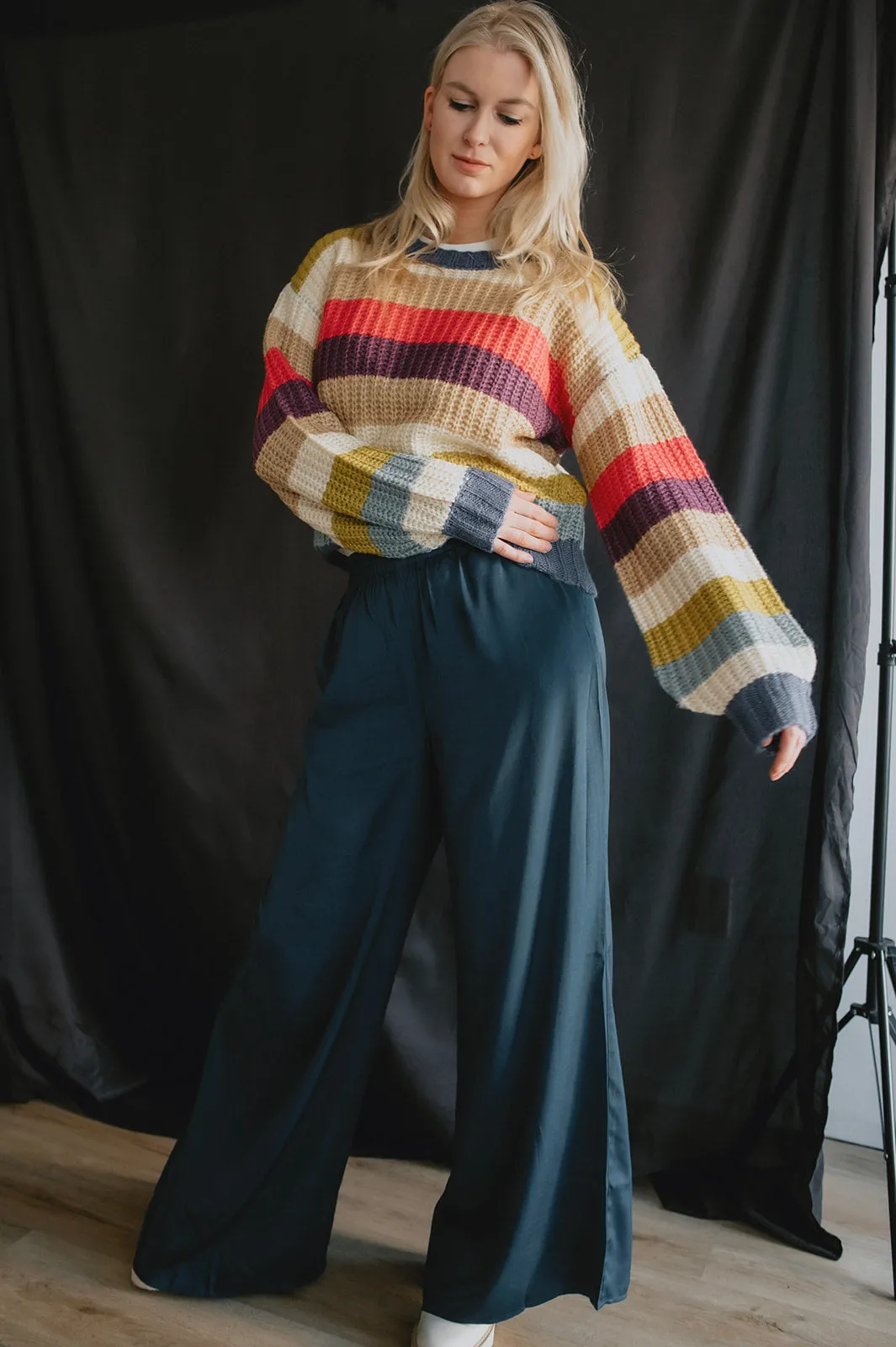 The Ettie Striped Pullover