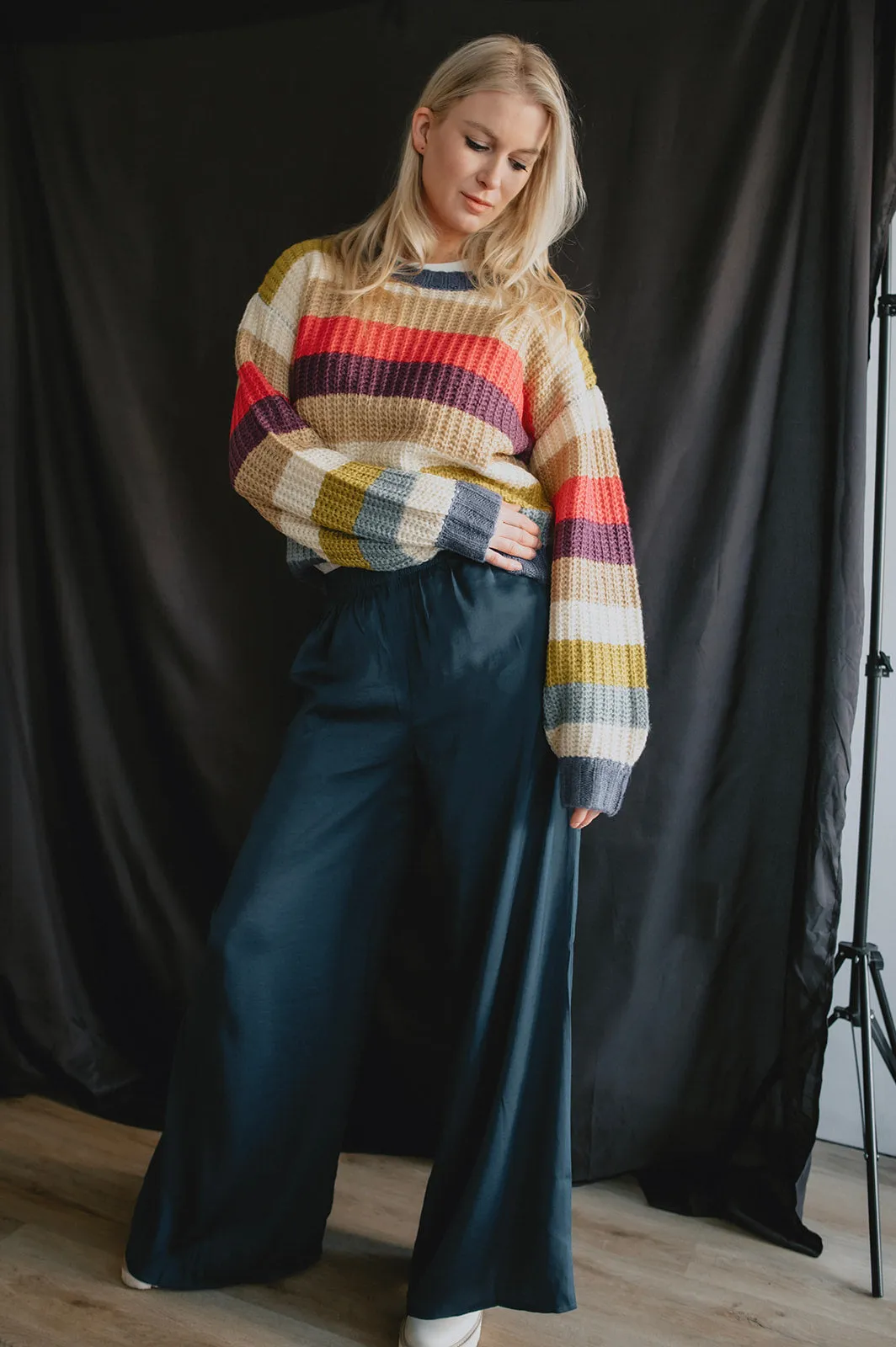 The Ettie Striped Pullover