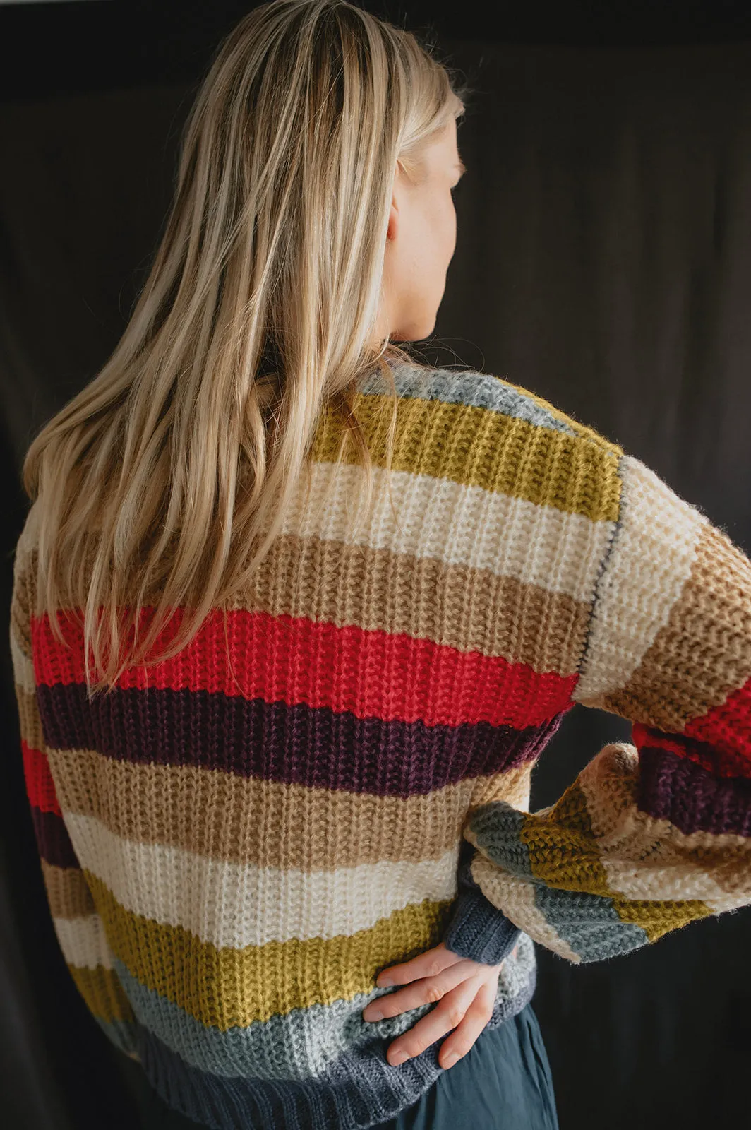 The Ettie Striped Pullover