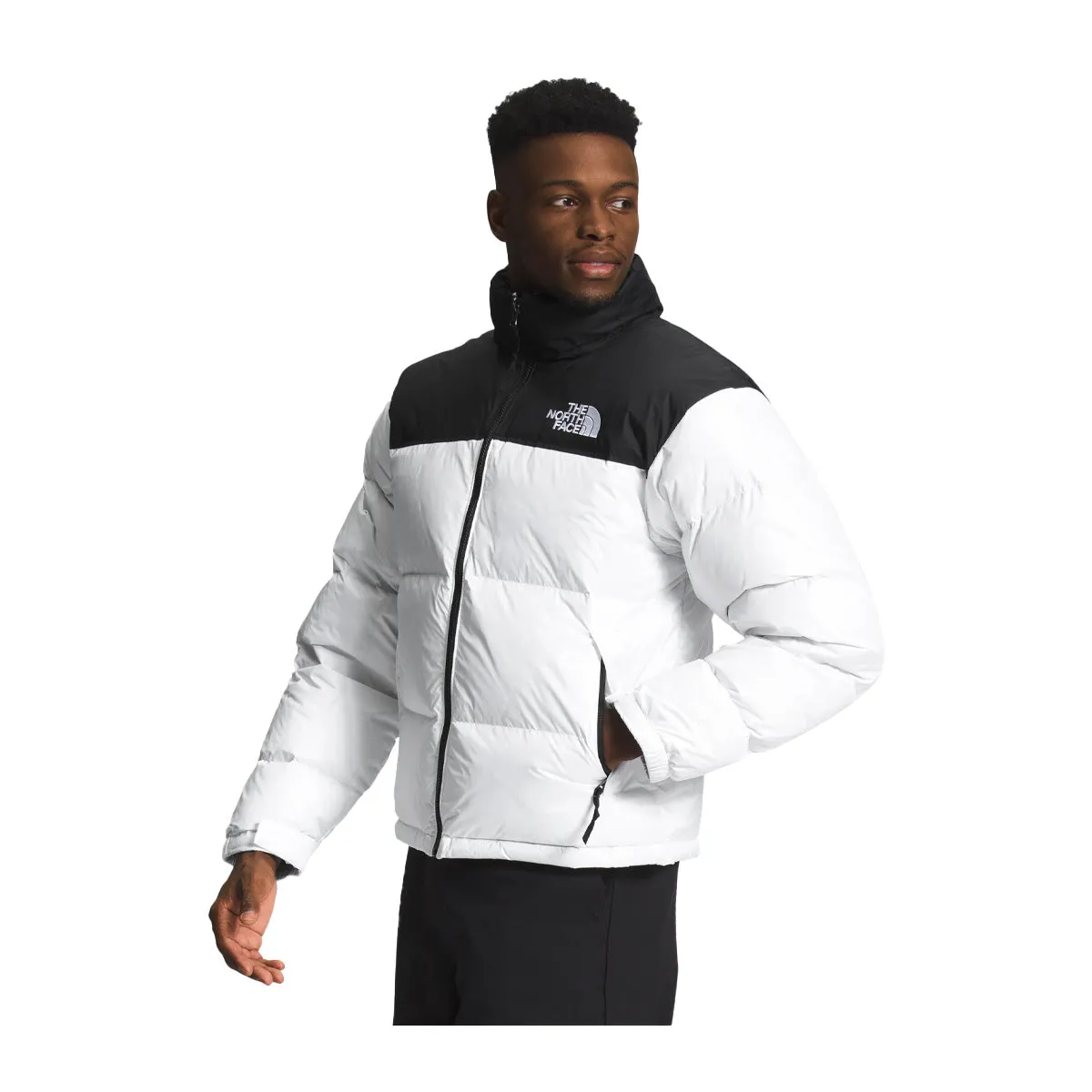 The North Face Mens 1996 Retro Nuptse Jacket NF0A3C8D-LA9 White/Black