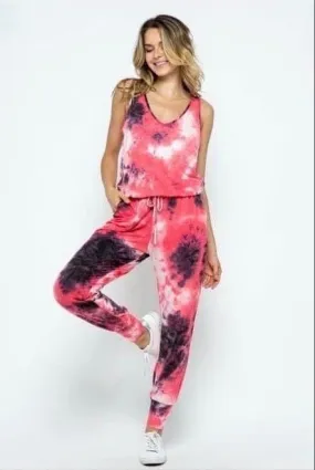 Tie Dye Jumpsuit