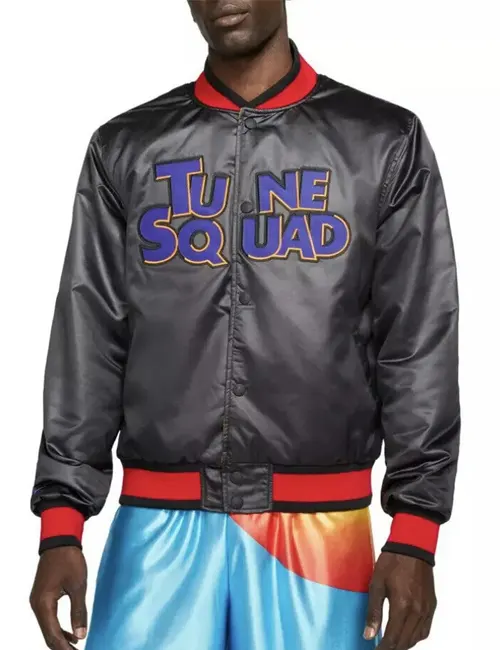 Tune Squad Satin Bomber Jacket - William Jacket