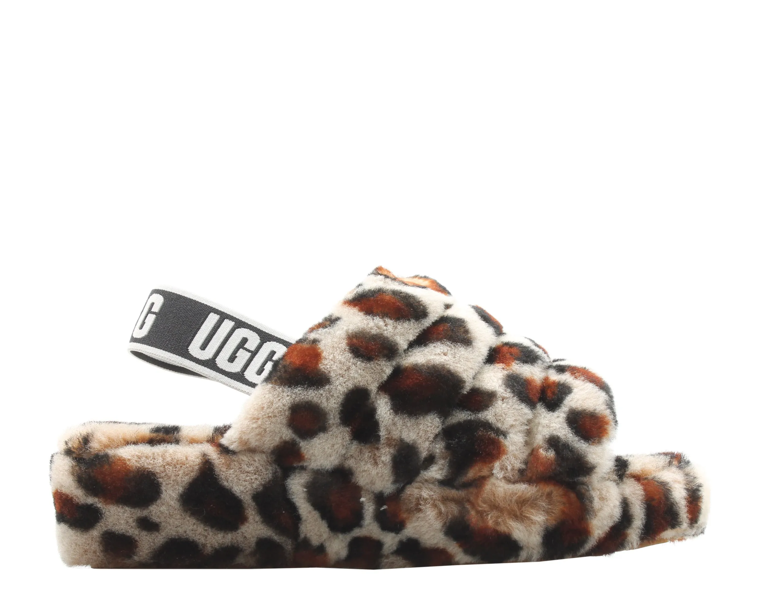 UGG Australia Fluff Yeah Slide Leopard Women's Sandals